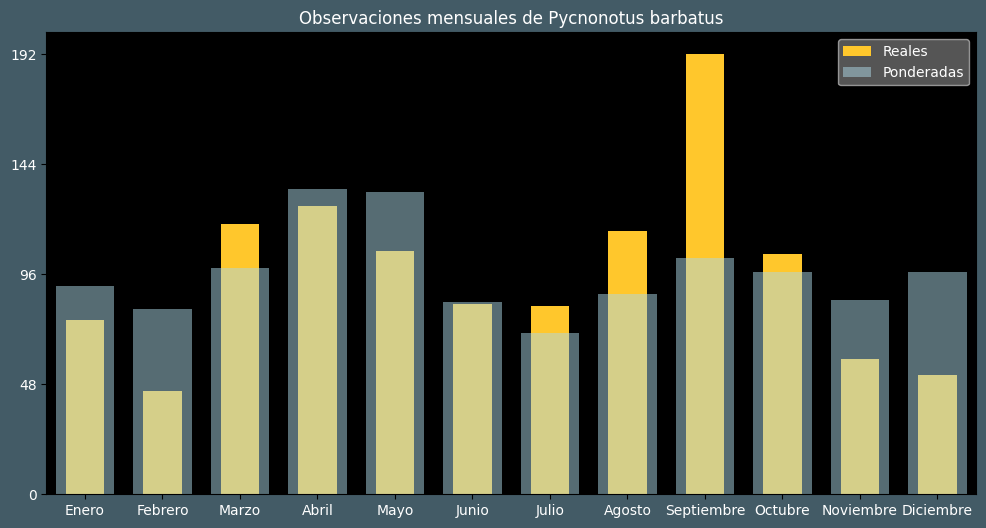 Observations by Month