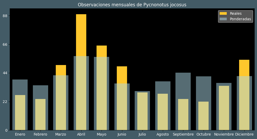 Observations by Month