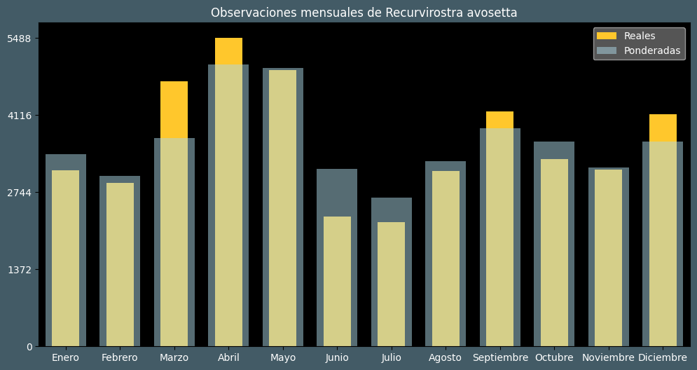 Observations by Month