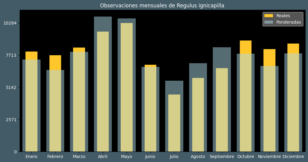 Observations by Month