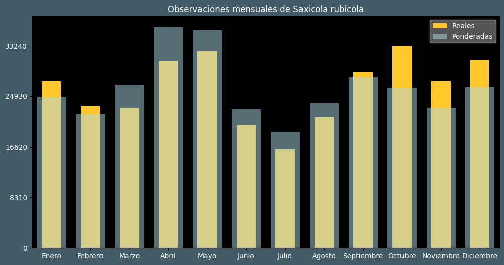 Observations by Month