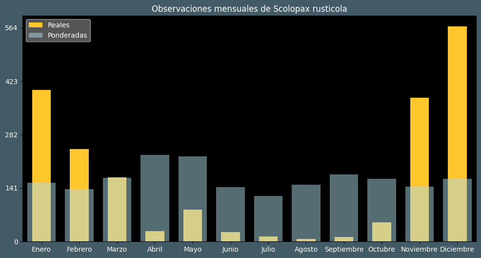 Observations by Month