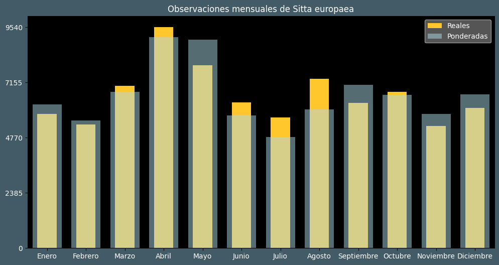 Observations by Month