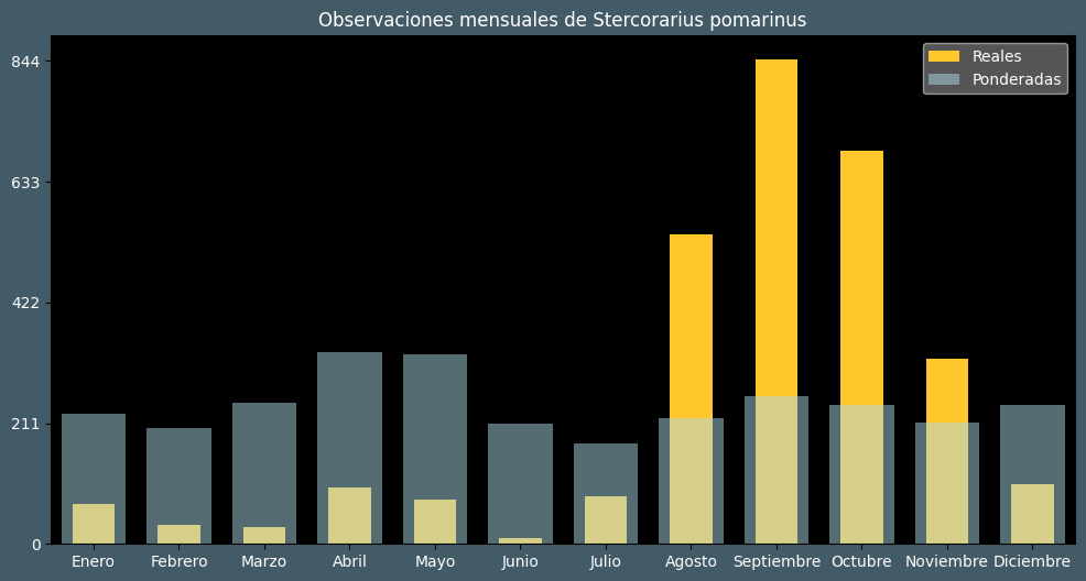 Observations by Month