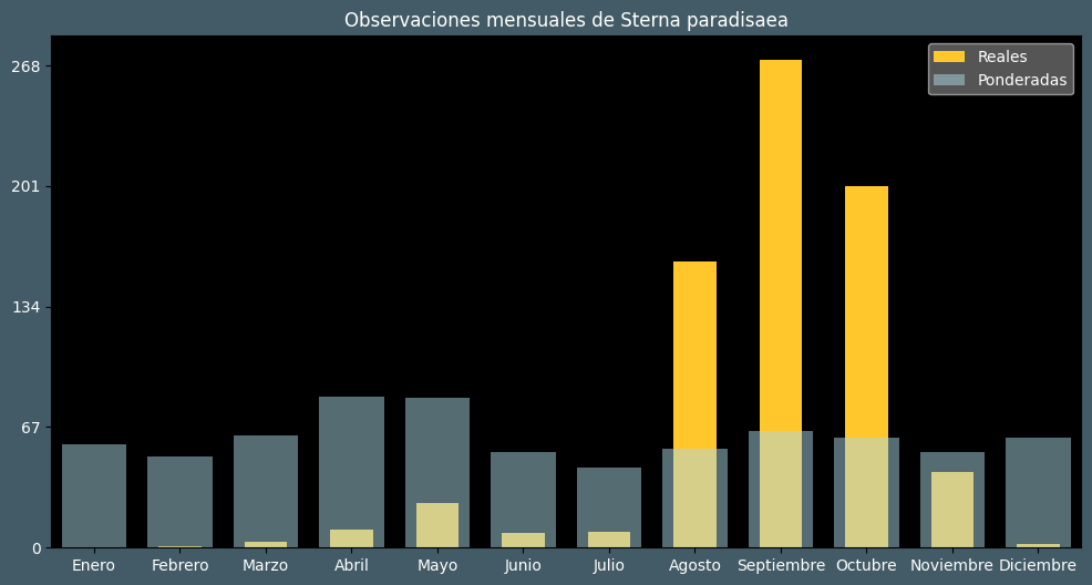 Observations by Month