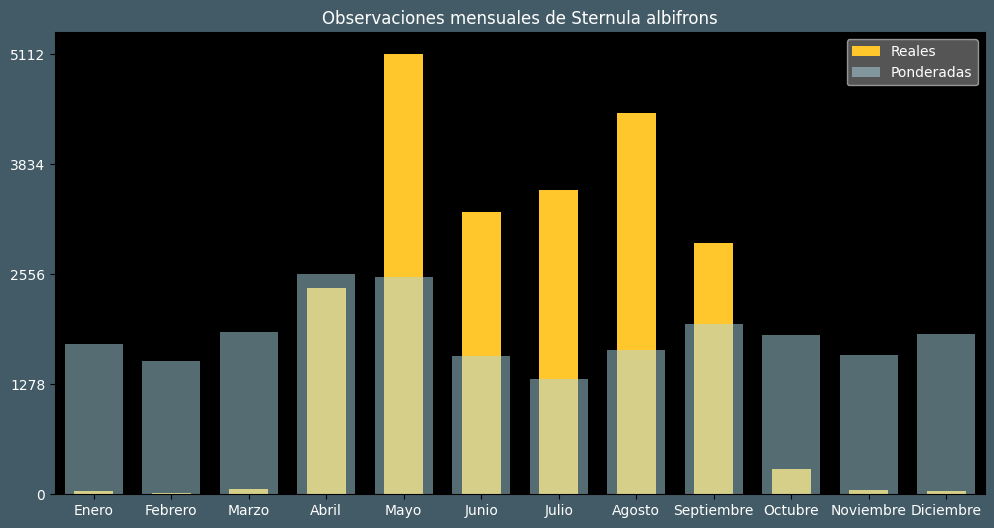 Observations by Month