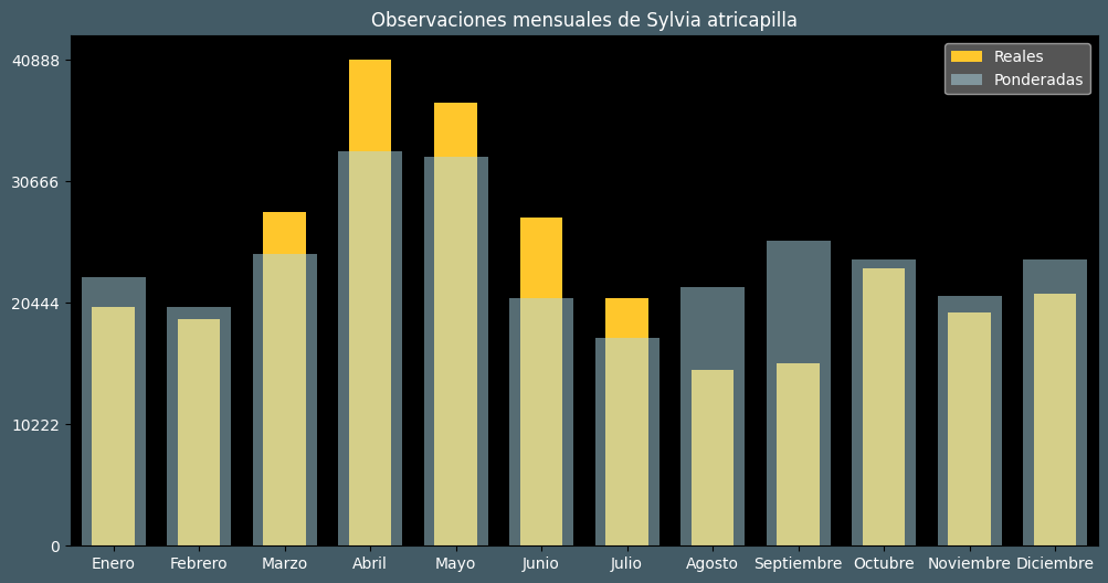 Observations by Month