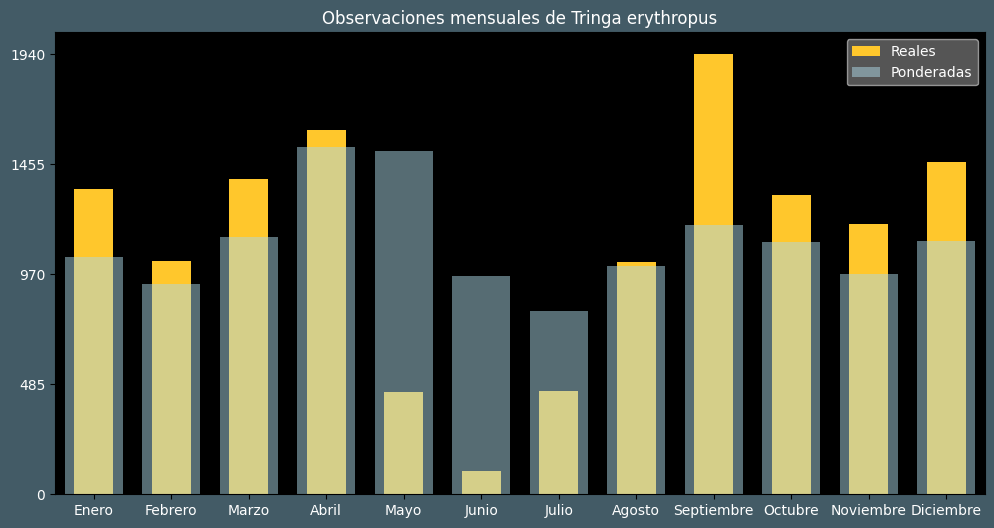 Observations by Month