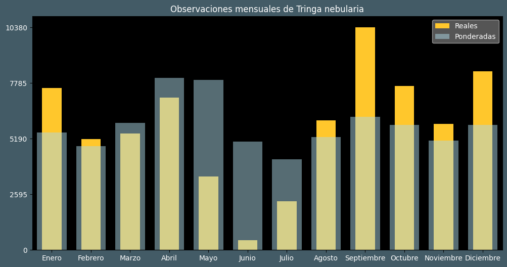 Observations by Month