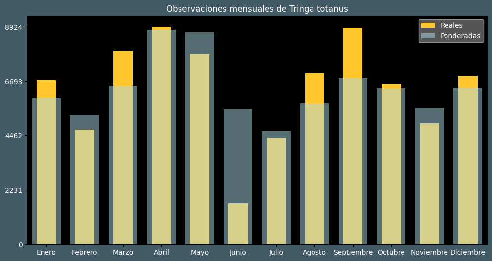 Observations by Month