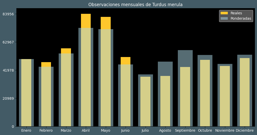 Observations by Month