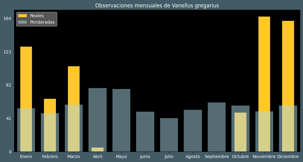 Observations by Month